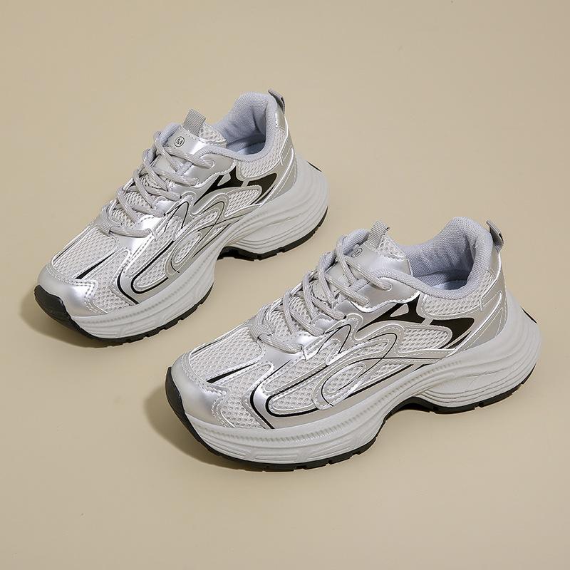 

МОДНЕ ВЗУТТЯ Чоловічі дихаючі спортивні кросівки Спортивне взуття для бігу Відкритий жіночий теніс Тренажер для тренажерного залу 40 срібло сірий колір