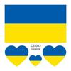 World Cup 2026 National Flag Waterproof Tattoo Stickers for Sports