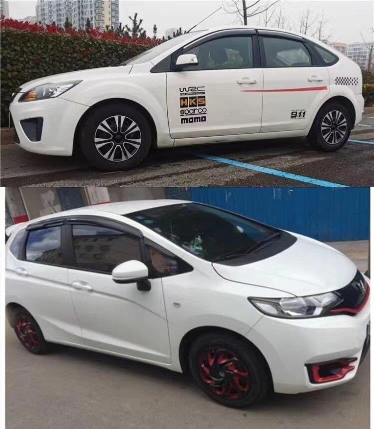 Wuling Hongguang EV New Energy Modified Tire Decorative Wheel Cover for Hongguang V Steel Wheels.