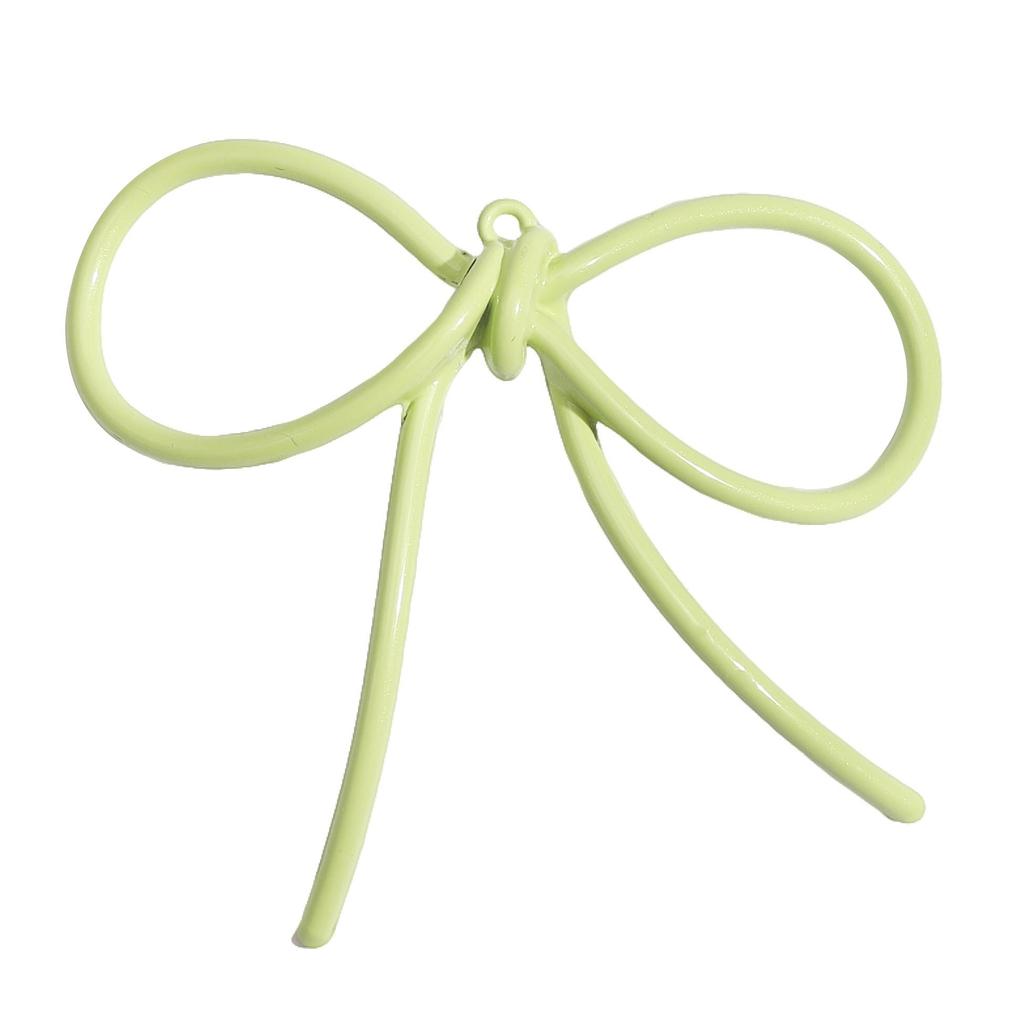 Alloy Bow Accessories Charms Pendant For Jewelry Making DIY Earring Necklace Bracelet