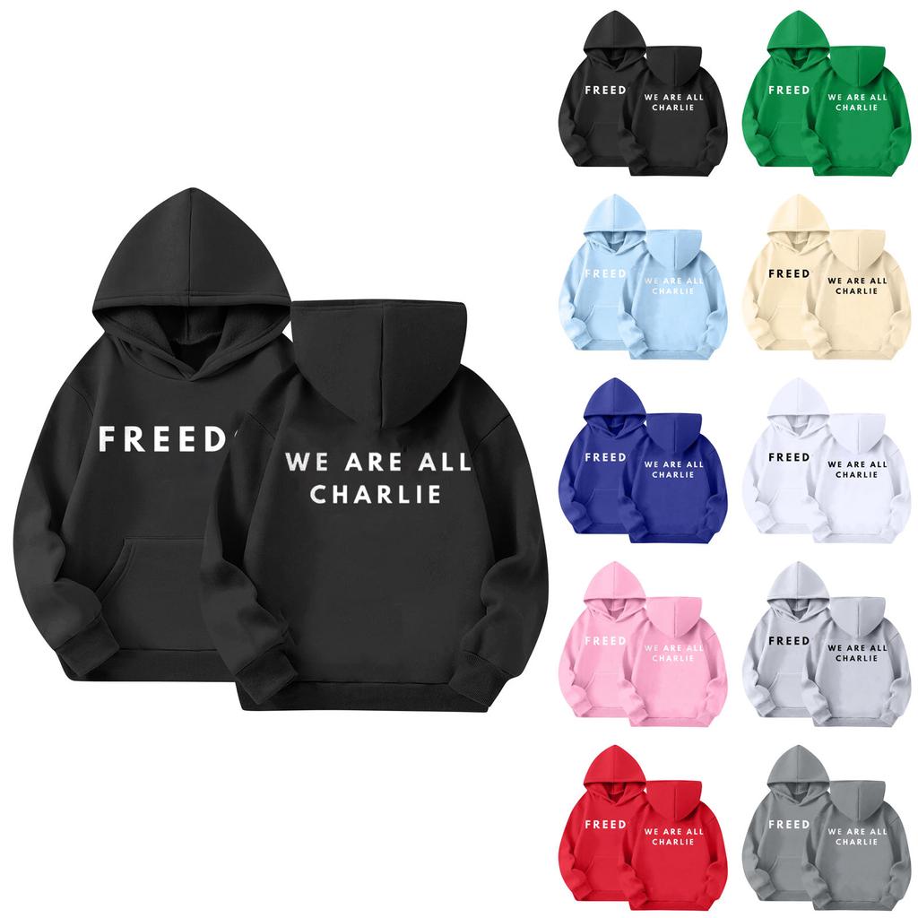 Søte hettegensere for tenåringsbarn Trendy preppy hettegensere Oversized langermede skjorter Klær for barn