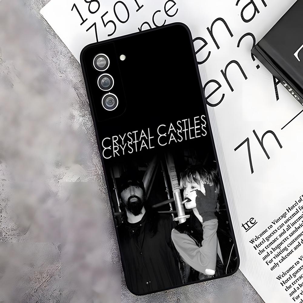 Band Crystal Castle Phone Case For Samsung S26 S25 Edge S24 S23 S22 S21 S20 Ultra Plus Fe Galaxy A54 A53 A34 A25 A16 Cover