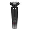 Cross New Men's Rechargeable Electric Shaver: Full Body Washable Rotary Three-Blade Beard Trimmer