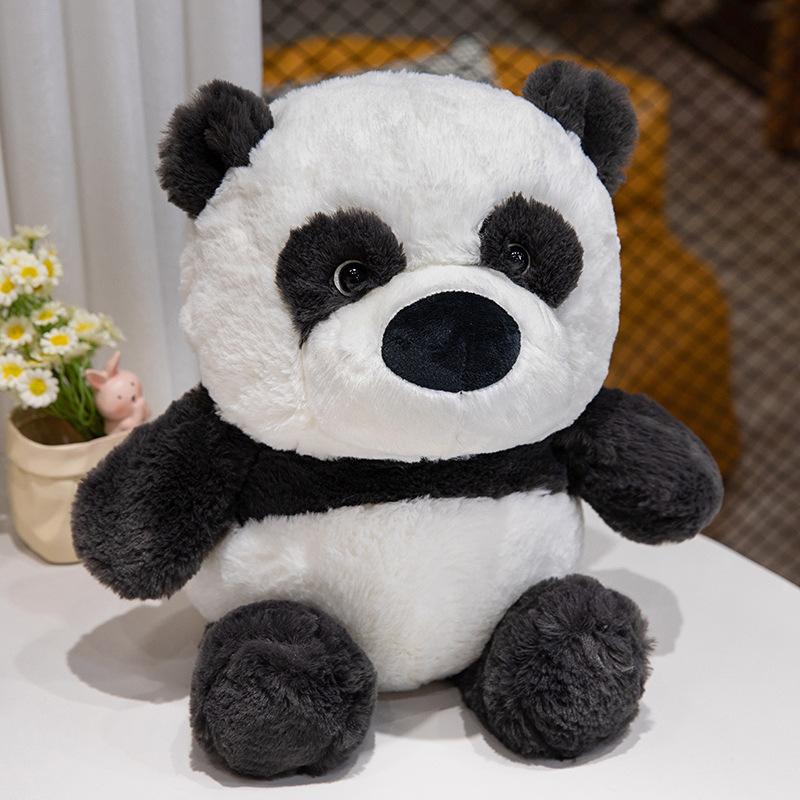 

Мила Товста Серія Лялька Тварина Панда Хаскі Плюшева Іграшка Дитяча Заспокійлива Спляча Тряпічна Лялька Подарунок 30cm 0.2kg