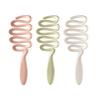 Textured Hair Volumizers Comb Hollow Out Teeth Reduce Friction ABS Plastic For Fine & Thin Hair Types