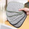 Kitchen-specific Double-layered Thickened Non-grease-absorbing Dishcloth