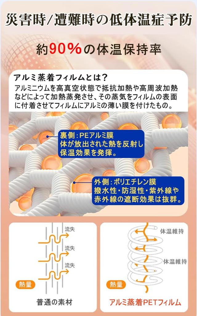 NGE Survival Emergency Disaster with 2 Sleeping Bags In a Drawstring Emergency Simple Sleeping Sleeping In a Cold Windproof Sheet, Sheet, Prevention,