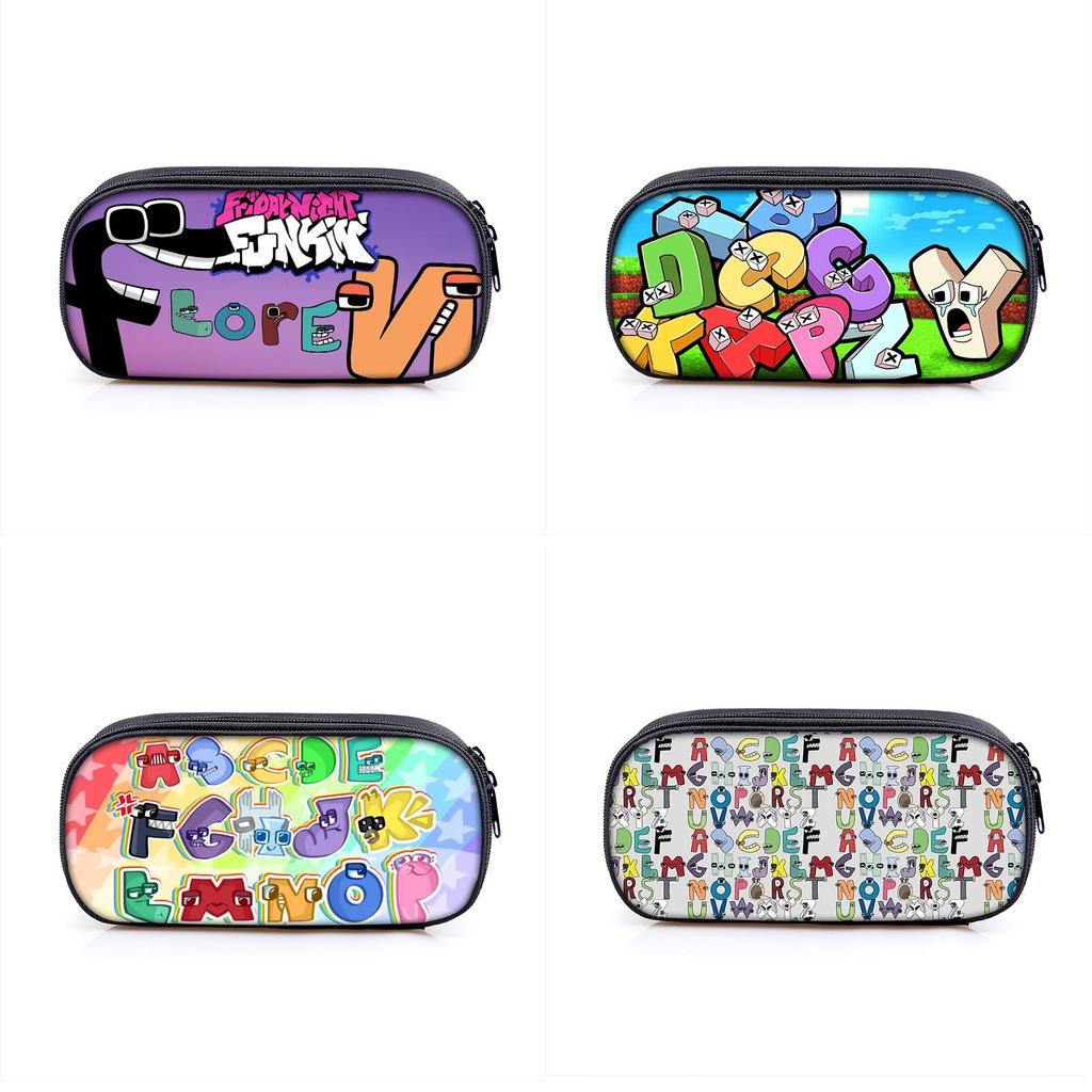 Alphabet Lore Pencil Case Large Capacity Pouch Bag For Students Gift