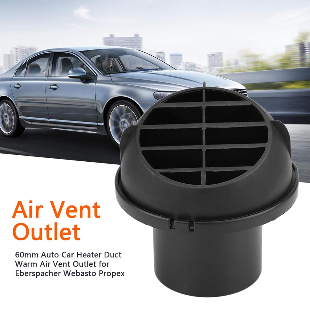 60mm Auto Car Heater Duct Warm Air Vent Outlet for Eberspacher Webasto Propex