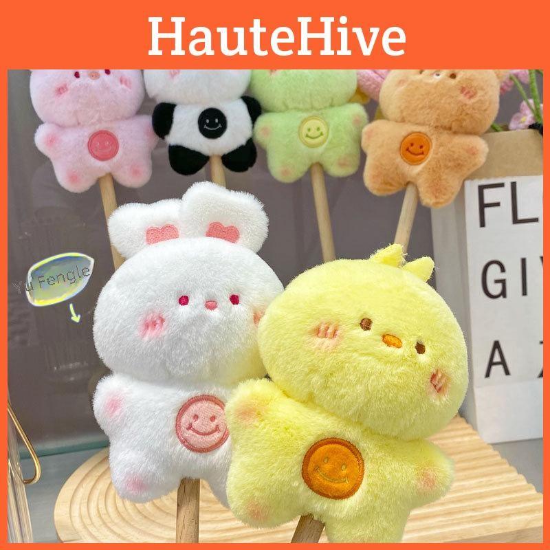 Rabbit Bear Pig Frog Cartoon Plush Doll Massage Hammer Used For Relax Back