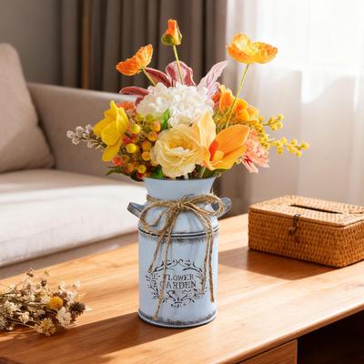 Jug Vase, Shabby Vase for Living Room Home Garden Wedding Country