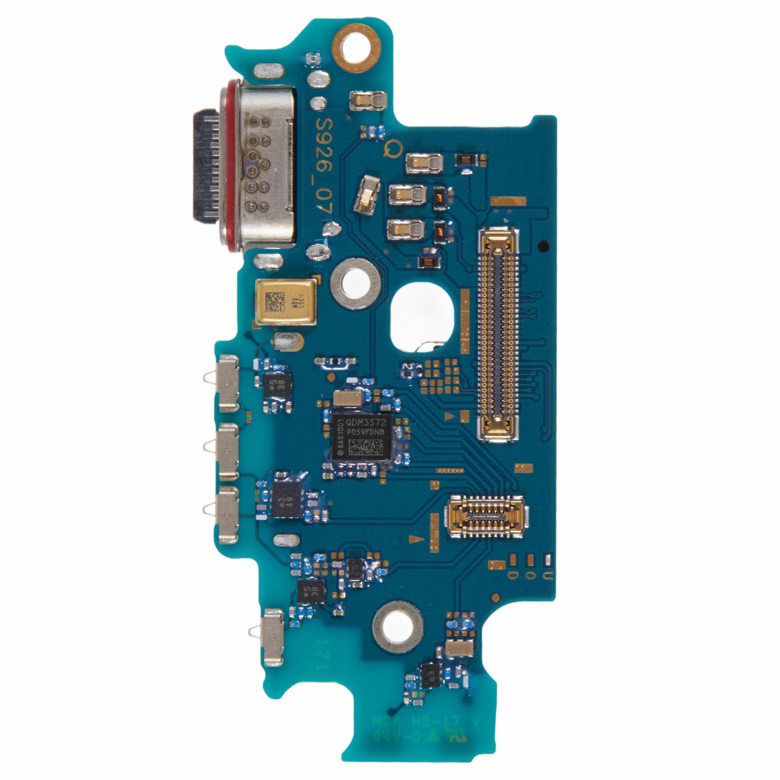 

For Samsung Galaxy S24+ (US Version) S926U OEM Dock Connector Charging Port Flex Cable Replacement (without Logo) As Shown A