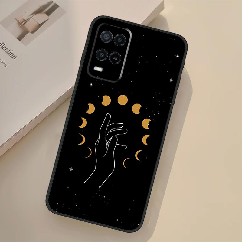 

Crescent Moon Tarot Stars Sun Case For Oppo A17 A57 A77 A74 A54 A94 A78 A98 A18 A60 A80 A40 A38 A58 A96 A76 A16 A15 A5 Pro OPPO A15
