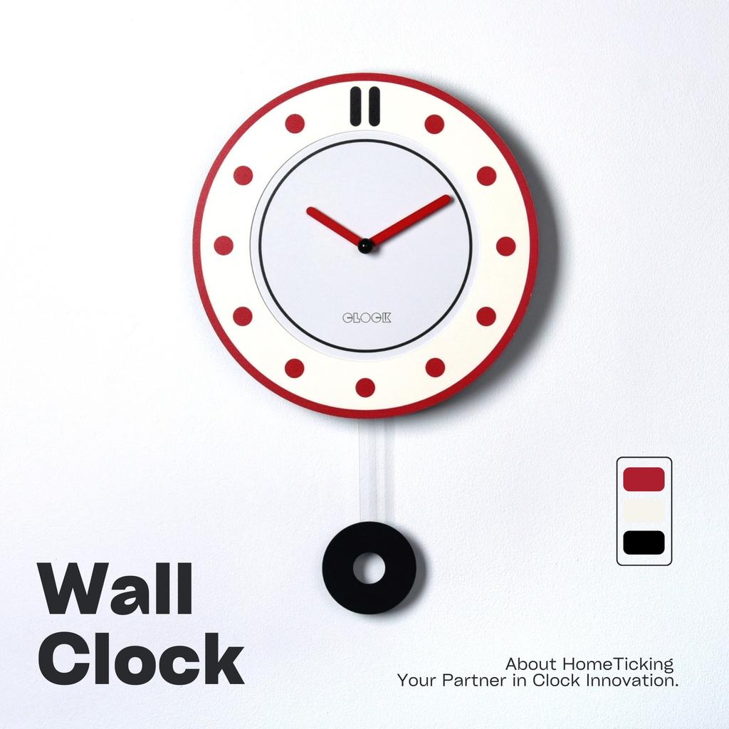 Wall Clock Living Room Clock Fashion High-end Decoration Creative Restaurant Wall Hanging Silent Punch-free