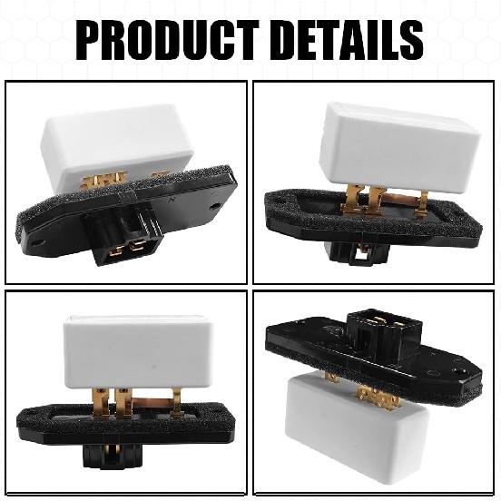 HVAC Fan Blower Motor Resistor, AC Blower Motor Resistor, AC Heater Resistors, Car Accessories Compatible With Dodge Ram 1500 2500 3500 Pickup Grand