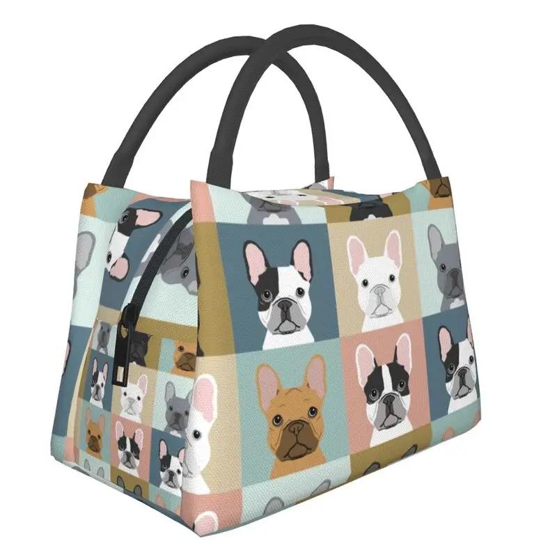 Drăguț West Highland White Terrier câine izolat prânz pungi pentru femei portabile Westie Puppy Cooler termic prânz cutie Picnic de lucru