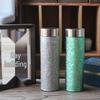 MRSIKEY Pure Titanium Tea Infuser Thermos Bottle, 500ml
