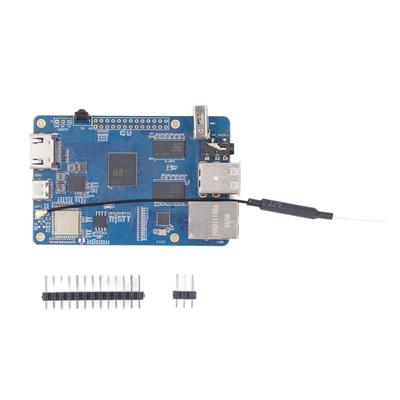 Carte de Développement Micro-ordinateur Quad Core 64 Bits 1.5GHz pour Processeur Cortex A53 WIFI BT 5.0 Ordinateur Monocarte WiFi