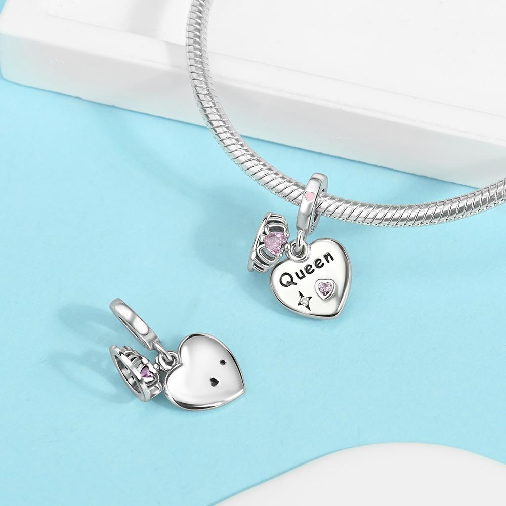 Copper Love Is Infinity Symbol Family Couple Pendant Charm Fit Original Charm Bracelets Women Diy Jewelry Gift