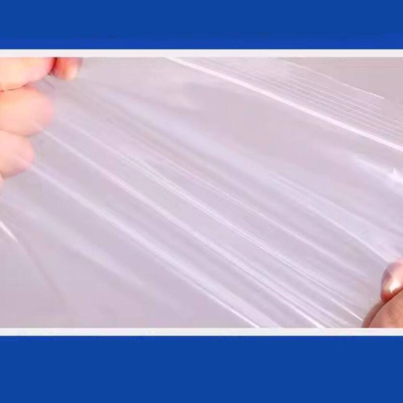 CHIDIAN Transparent Red-Edge Self-Sealing Plastic Bags