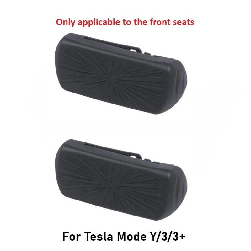 For Tesla Model 3/Y/3+/Model Y Launch 2025-2025 Seat Belt Protective Cover Silicone Safety Belt Anti Collision Cover Accessories
