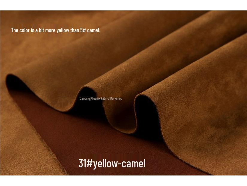 Luxury Snowflake Velvet Suede Air Layer Fabric - Thick, Stretchy, Soft, Delicate Knit