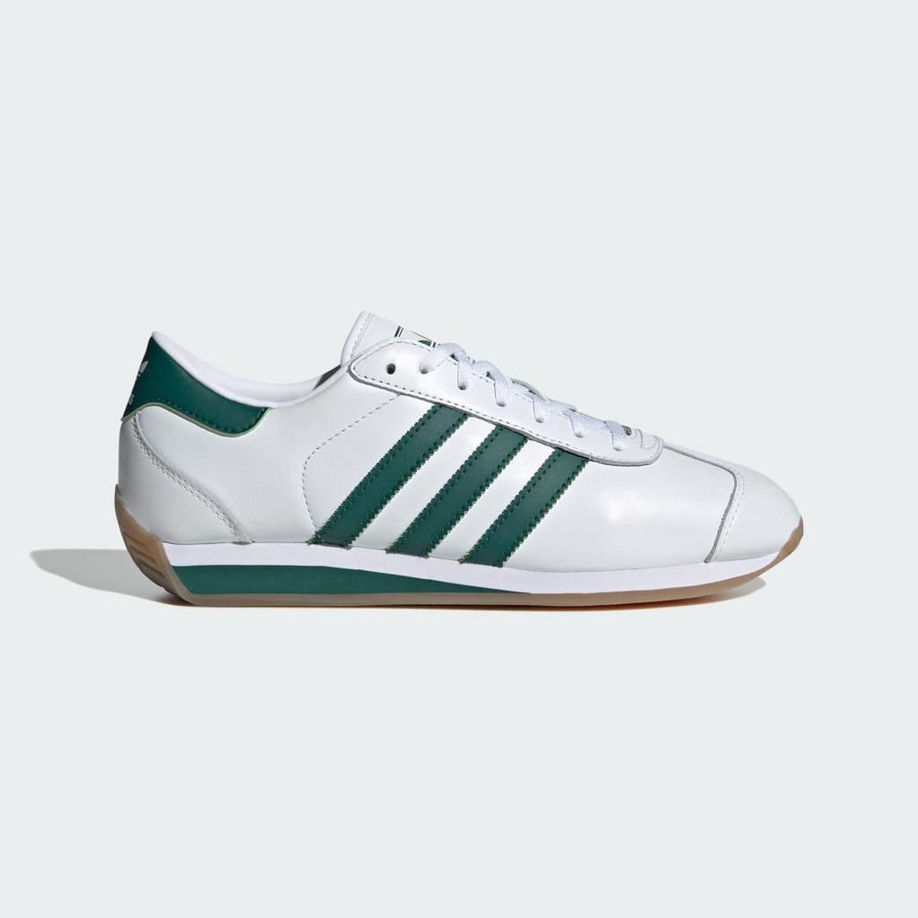 adidas Country II IG4551 Men's Originals Sneakers Cloud White / Collegiate Green / Cloud White