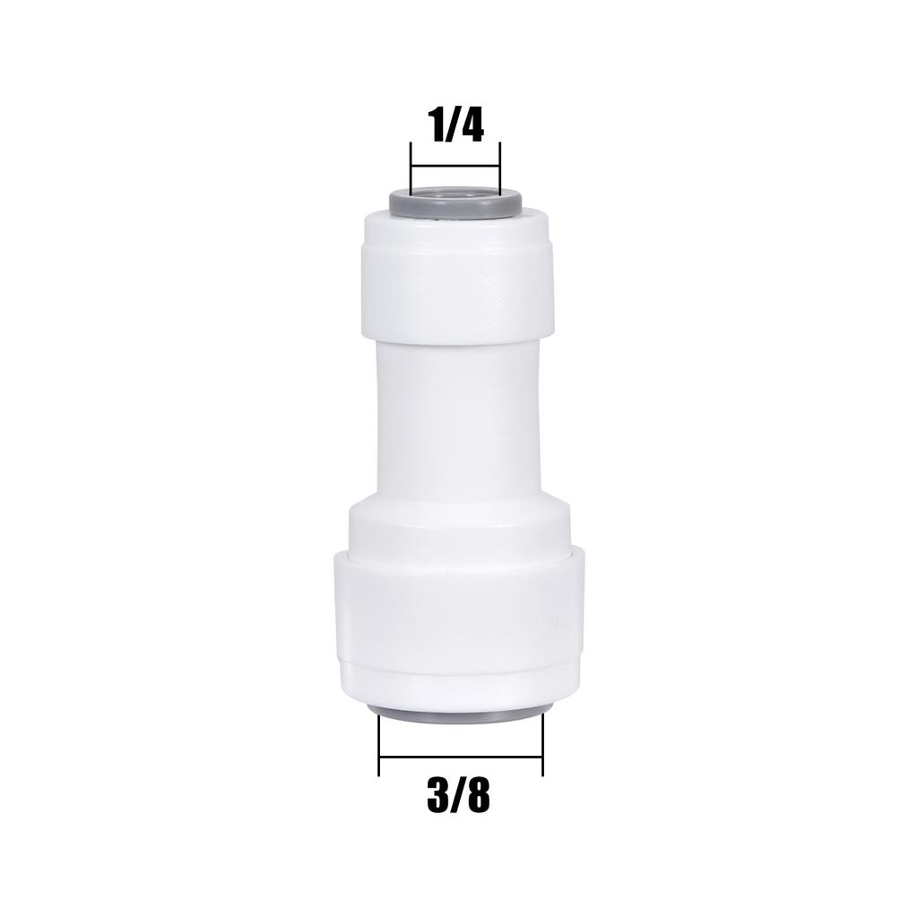10Pcs Straight RO Water Fitting Male Female Thread 1/4 3/8 Coupling Hose Pipe Connector Water Filter Reverse Osmosis Parts New