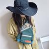 Fashion Children Shoulder Bag With Color Block Design For Casual School Outings