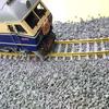 1/87 HO Scale Train Track Model Miniature Sand Table Train Railway Layout Straight Track/Curved Track