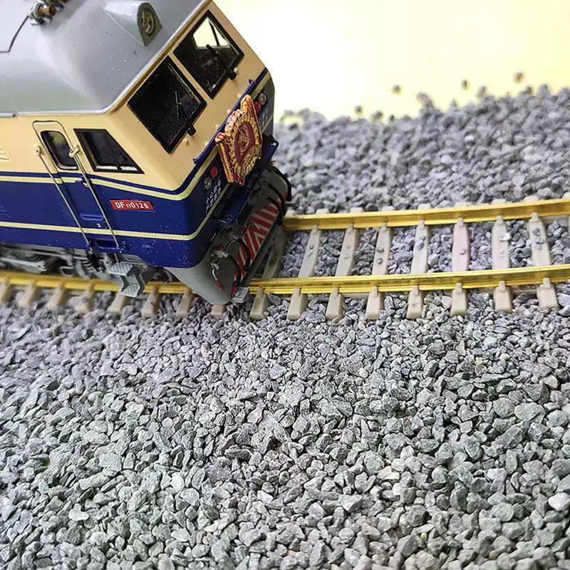 1/87 HO Scale Train Track Model Miniature Sand Table Train Railway Layout Straight Track/Curved Track