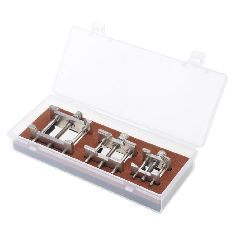 Multifunctional Fixed Base Aluminum Watch Movement Holder Watches Repair Accessory Watch Movement Clamp for Watchmaker
