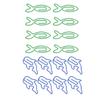 100Pcs Cute Shaped Office Paper Clips Set Lightweight Decorative Lovely Shape Paperclip Clamp for Sc