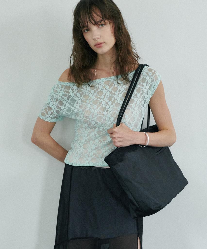 Jedrefeb5 Lace Slit Big Shopper 3 Colors