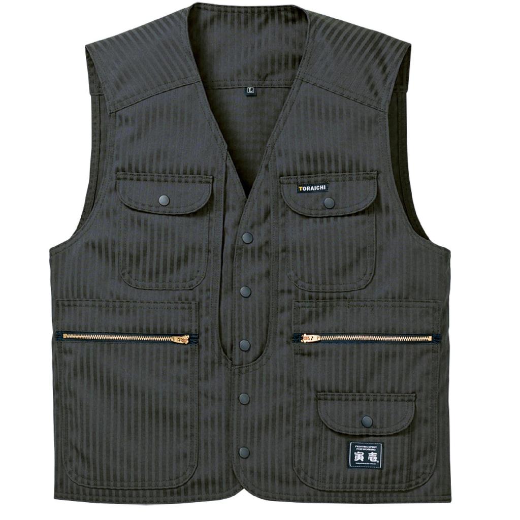 Toraichi 7160 Series Top Vest Tobi Size Sumi Gray [Toraichi] (7160-611) Workwear, Workwear, Nikkapokka, Toraichi, Clothing, M, 77,