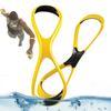 High Elbow Design Forearm Fulcrum Fin 8 Shape Swim Training Paddle Webbed Glove  Swim Training