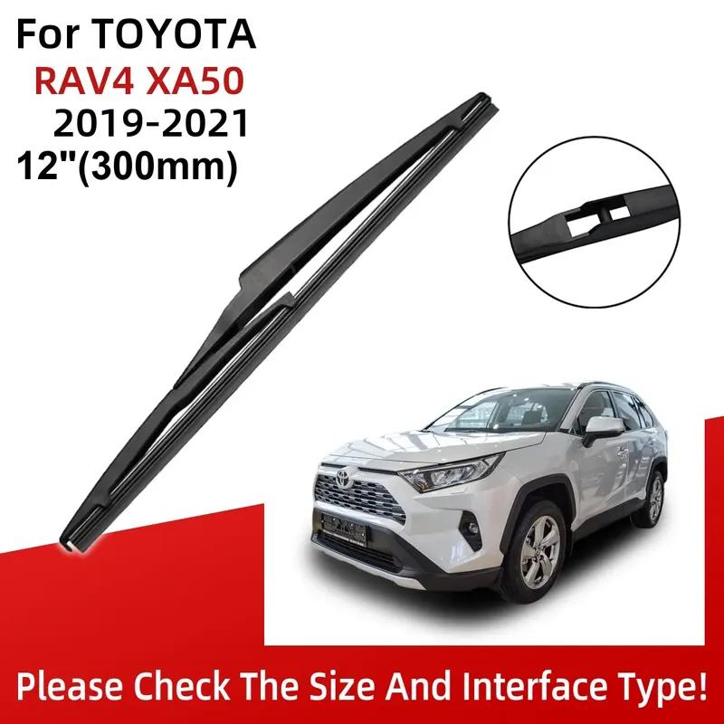 For TOYOTA RAV4 XA50 - 26"+16"+12" Front Rear Wiper Blades Brushes Cutter Accessories