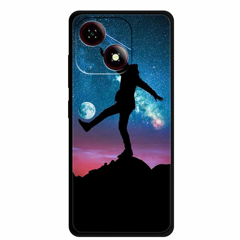 Θήκη για ZTE Blade A35e A 35 e A35 e Μαύρη Σιλικόνη Μαλακό Πίσω Κάλυμμα Θήκη για ZTE Blade A35E Θήκη Κινητού Z2466 Funda Καλύμματα