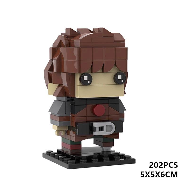 

GSBAN Мультфильм Поезд Животные Ночь Драконы Ярости Милые MOC Строительные Блоки Игрушки для Детей Детские Рождественские Подарки Кирпичики