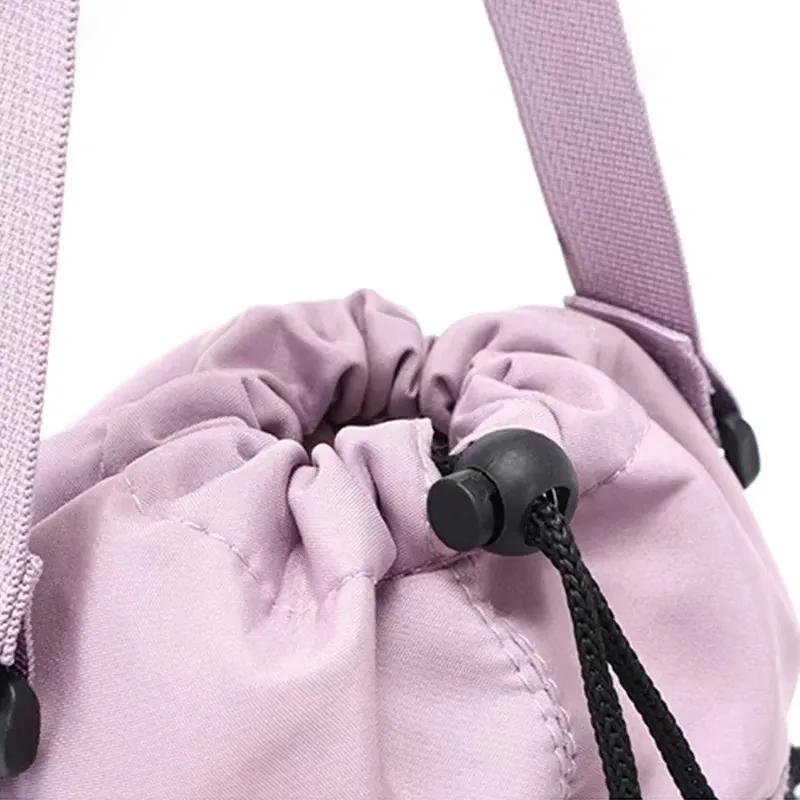 Φορητή Τσάντα για Παγούρι Νερού με Ρυθμιζόμενο Λουράκι Θερμικά Κύπελλα Θερμομονωτικό Προστατευτικό Κάλυμμα Τσέπη για Κινητό Τσάντα Ταξιδιού για Υπαίθρια Σπορ