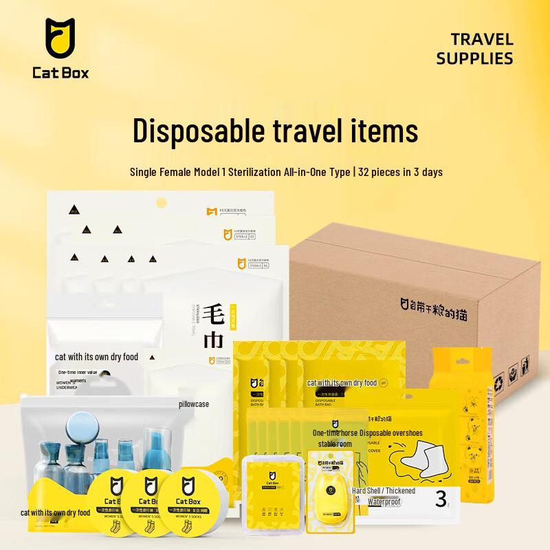 

Cat s Travel Essentials Disposable Kit