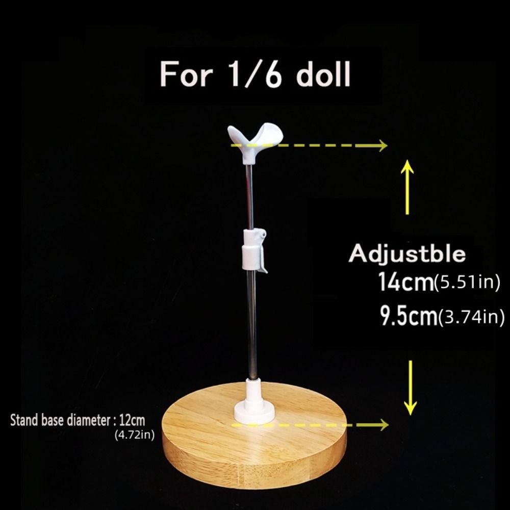 Stainless Steel Support Doll Stand 1/3 1/4 1/6 1/8 Doll Bracket  Dolls Accessories