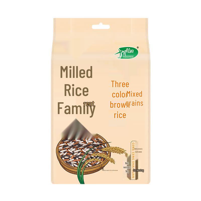 Shiyuedaotian Three-Color Brown Rice