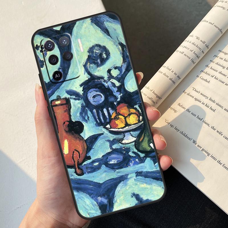 Henri Matisse Art Painting Case For Oppo A58 A98 A78 A18 A38 A60 A80 A40 A77 A57 A17 A74 A54 A94 A96 A76 A16 A15 A5 Pro