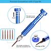 EASYTIME Watch Repair Watch Link Removal Tool Watch Replacement Tool Watch Adjustment Tool Watch Spring Bar Tool Instruction Manual and Carrying Case