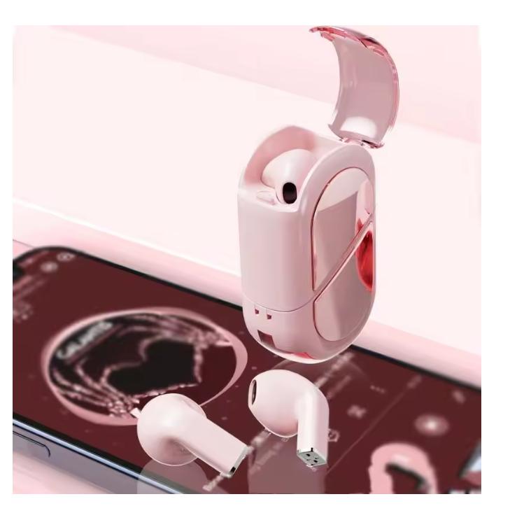 2025Creative Drehbare Bluetooth-Kopfhörer, Love TWS 5.3 Drahtlose Kopfhörer, Verformungs-Kopfhörer