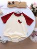 Embroidered Year of the Horse Family Tees: Stylish Parent-Child Matching T-shirts for Mother and Son