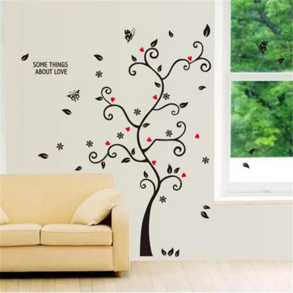 DIY Family Photo Frame Tree Wall Sticker Home Decor Living Room Bedroom Wall Decals Poster Home Decoration Wallpaper