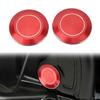 KIMISS 2pcs Frame Hole Plug, CNC Aluminum Motorcycle Frame Hole Cap Dustproof Round Frame