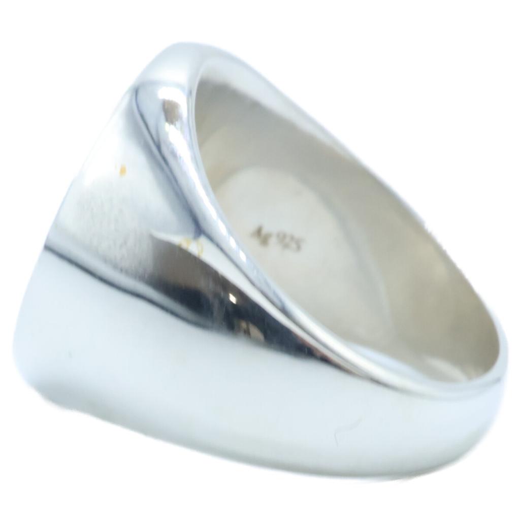 TIFFANY&Co. Ag925 Vintage Oval Signet Ring ring SilverUsed